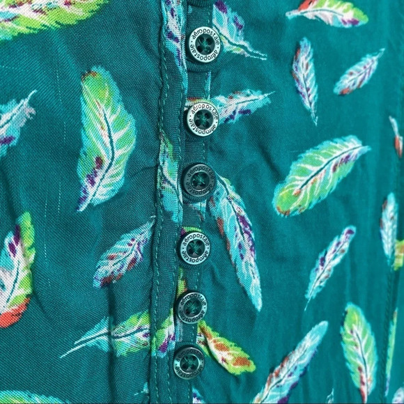 AEROPOSTALE Feather Woven Tank Dress Sundress XS - Picture 4 of 8